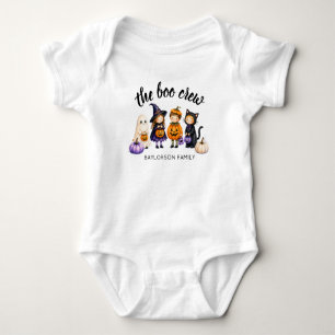 De Boo Crew Halloween Familie Persoonlijk Romper