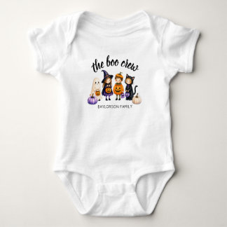 De Boo Crew Halloween Familie Persoonlijk Romper