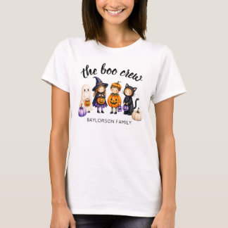 De Boo Crew Halloween Familie Persoonlijke Dames T-shirt