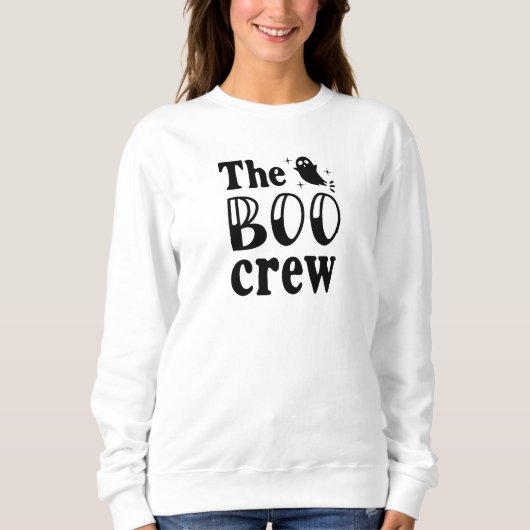 De Boo Crew Halloween Sweatshirt (Voorkant)