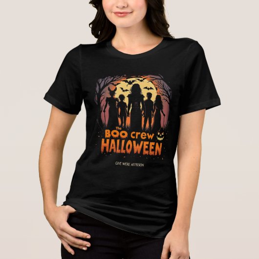 De Boo Crew Halloween T-Shirt (Voorkant)