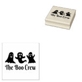 De Boo Crew Leuke Halloween Geest Rubberstempel (Gestempeld)