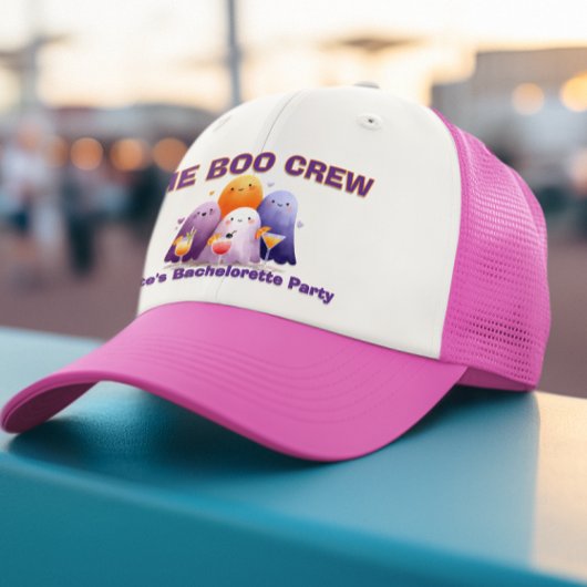 De Boo Crew Lieve Geest Bachelorette Trucker Pet