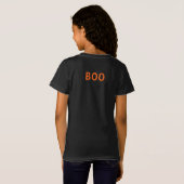 De Boo Crew Naam Halloween Meisje T-Shirt (Achterkant volledig)