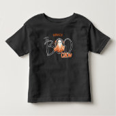 De Boo Crew Naam Halloween Peuter T-shirt (Voorkant)