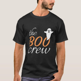 De Boo Crew Oranje Halloween familie T-shirt