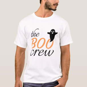 De Boo Crew Oranje Halloween familie T-shirt