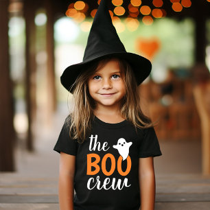 De Boo Crew Sinaasappel Halloween Familie Bijpasse T-shirt