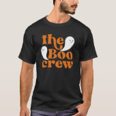De Boo Crew Sinaasappel Halloween Family Matching T-shirt (Voorkant)