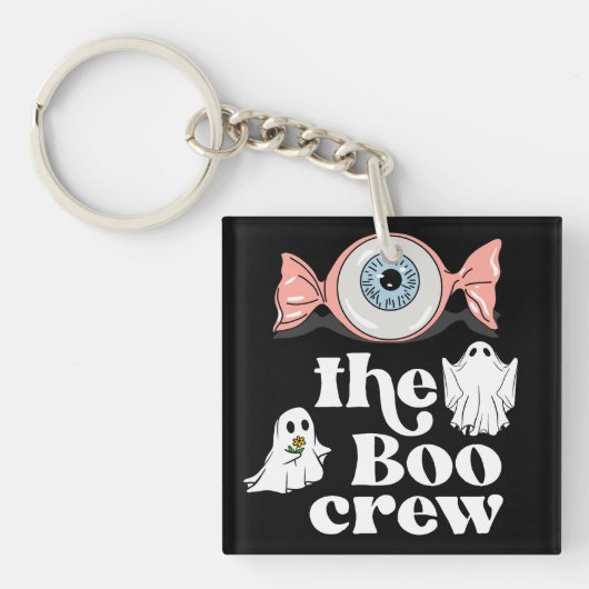De Boo Crew | Spooktacular Halloween Squad Sleutelhanger (voorkant)