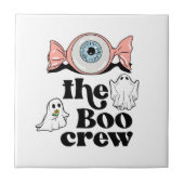 De Boo Crew | Spooktacular Halloween Squad Tegeltje (Voorkant)