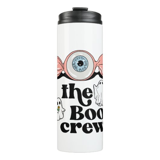 De Boo Crew | Spooktacular Halloween Squad Thermosbeker (Voorkant)