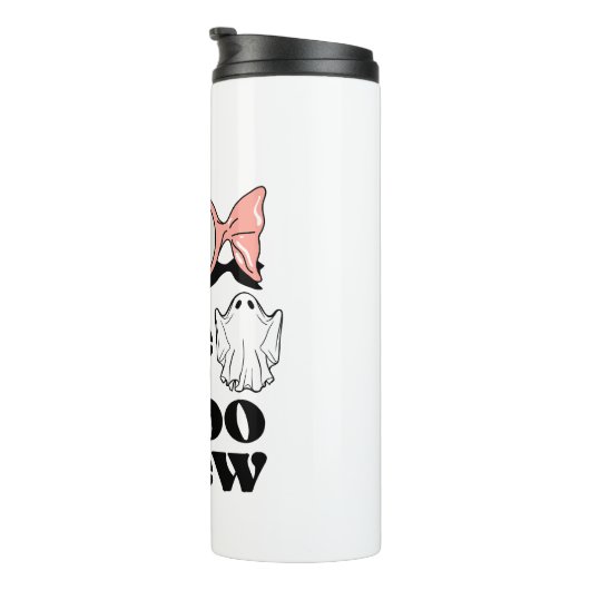 De Boo Crew | Spooktacular Halloween Squad Thermosbeker (Geroteerd rechts)