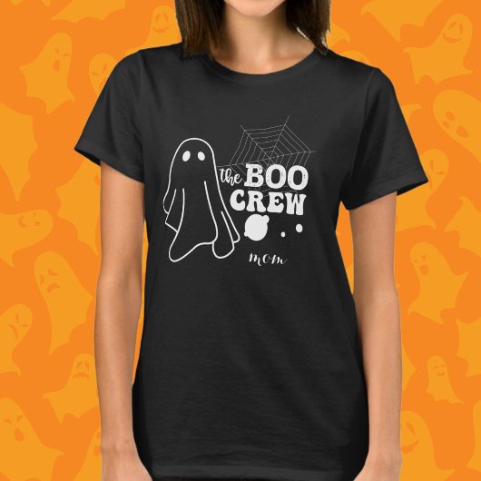 De Boo Crew White Halloween Familie Matching Mam T-shirt