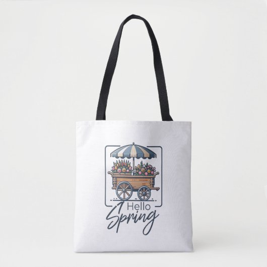 De boodschappentas tote bag (Voorkant)