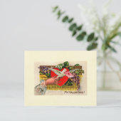 De Boodschapper Valentijn van de duif Feestdagenkaart (Staand voorkant)