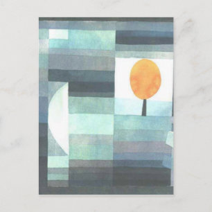 De boodschapper van de herfst door Paul Klee Briefkaart