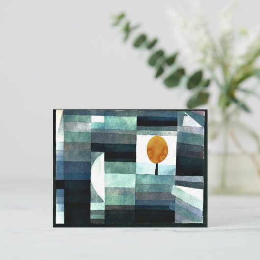 De boodschapper van de herfst van Paul Klee Briefkaart (Staand voorkant)