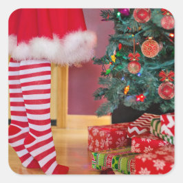 DE BOODSCHEMA'S OPSTARTEN VIERKANTE STICKER