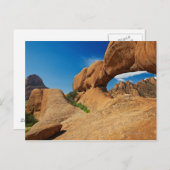 de boog bij Spitzkope of Spitzkuppe, aride Briefkaart (Voorkant / Achterkant)