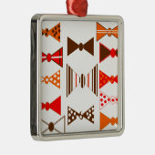 De boog bindt Retro Metalen Ornament (Rechts)