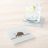 De boog op Land's End Cabo San Lucas Glazen Onderzetter (Schuin)