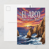 De Boog van Cabo San Lucas Briefkaart (Voorkant / Achterkant)