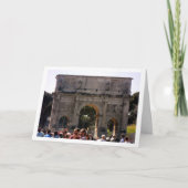 De Boog van Constantijn, Rome, Italië Kaart (Voorkant)