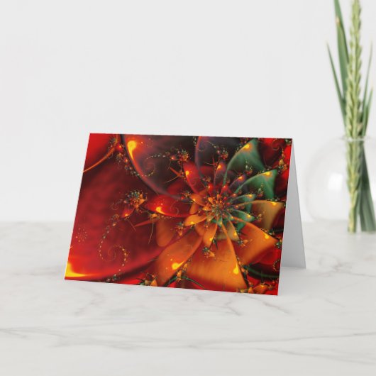 De Boog van Kerstmis Feestdagen Kaart (Voorkant)