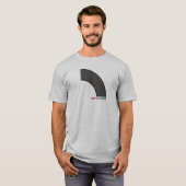De boog van vinyl t-shirt (Voorkant volledig)