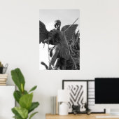 De boogengel-michael poster (Thuiskantoor)