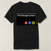 De Boogie Down Subway Teken een shirt (Design voorkant)