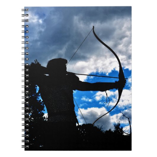 De boogschutter notitieboek (Voorkant)