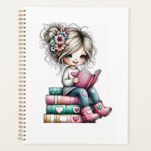 De "Bookworm" Focus Planner (Voorkant)