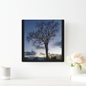 De boom bij de Klok van de Wand van Twilight (Huis)