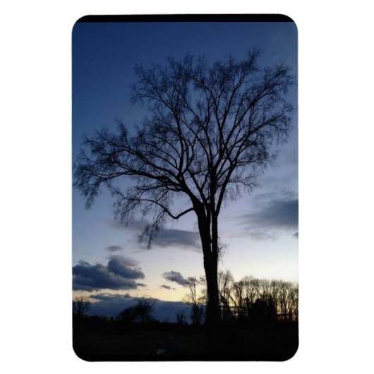 De boom bij Twilight Magnet Magneet (Verticaal)