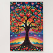 De boom der liefde legpuzzel (Verticaal)