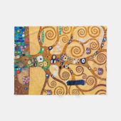 De Boom des Levens (detail), Klimt Fleece Deken (Voorkant (Horizontaal))