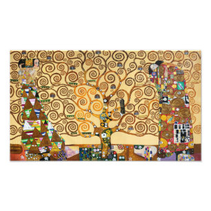 De Boom des Levens Gustav Klimt Foto Afdruk