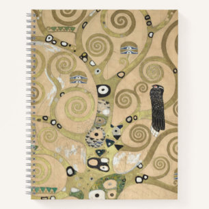 De Boom des Levens, Gustav Klimt Olie Schilderij Notitieboek
