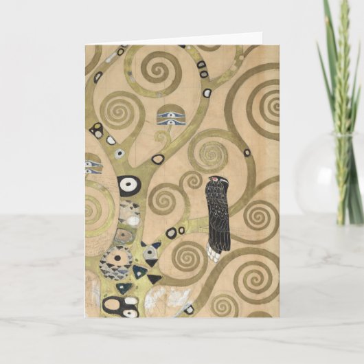De Boom des Levens, Gustav Klimt olieverfschilderi Kaart (Voorkant)