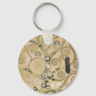 De Boom des Levens, Gustav Klimt olieverfschilderi Sleutelhanger