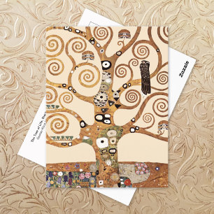 De boom des levens, Stoclet Frieze Gustav Klimt Briefkaart