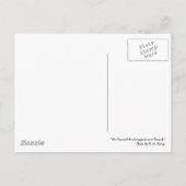 De boom en de Lamppost waren vrienden Briefkaart (Achterkant)