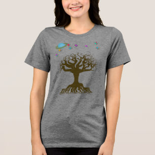 De Boom en de Magische Hemel Tri-Blend Shirt