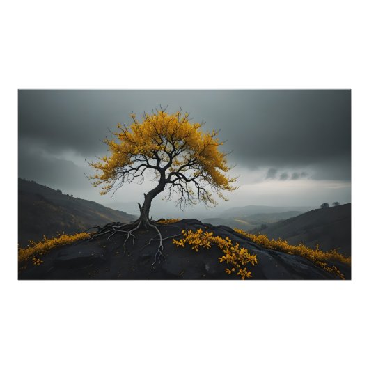 De boom foto afdruk (Voorkant)
