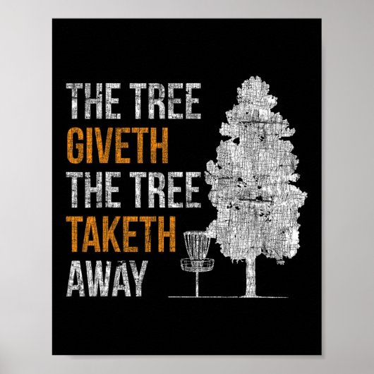 De Boom Geeft  Poster (Voorkant)