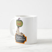 De boom gosh , halloween koffiemok (Voorkant links)