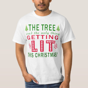 De boom heeft niets anders gedaan dan deze kerst a t-shirt