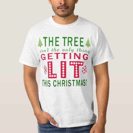 De boom heeft niets anders gedaan dan deze kerst a t-shirt (Voorkant)